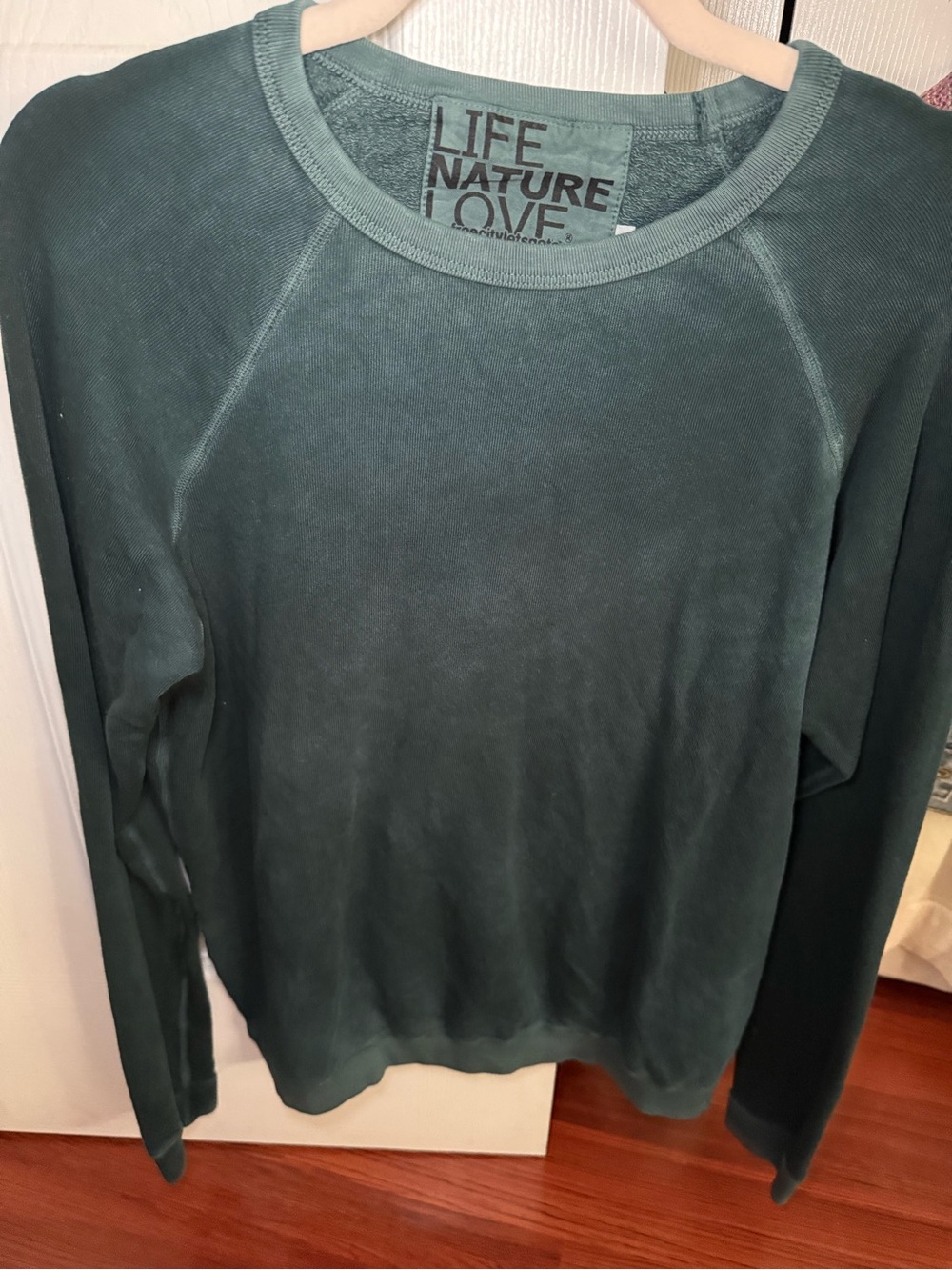 freecity Forest Green Crewneck Sweatshirt